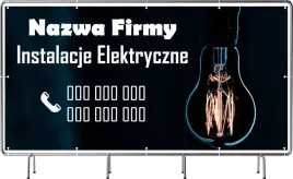 baner-reklamowy-130x80cm-gotowy-projekt-instalacje-elektryczne-plandeka