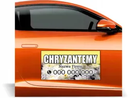 magnes-na-samochod-reklama-magnetyczna-60x30-cm-sprzedaz-chryzantemy