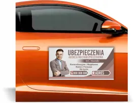 magnes-na-samochod-reklama-magnetyczna-projekt-agencja-multiubezpieczeniowa