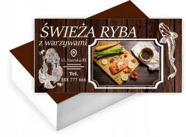 wizytowki-firmowe-reklamowe-100szt-duzo-wzorow-swieza-ryba-z-warzywami