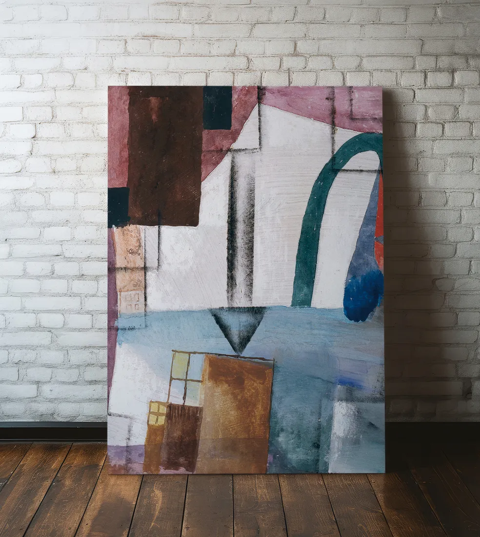 obraz-na-plotnie-paul-klee-abstrakcja-70x100-cm-stan-nowy