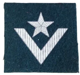 naszywka-stopien-mlodszy-chorazy-na-beret-zielony-drukowana-nowa