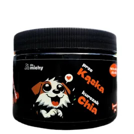 przysmaki-treserki-do-michy-karma-dla-psa-kurczak-96percent-chia-4percent-ziola-160g