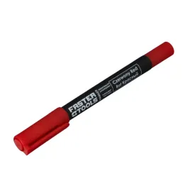faster-tools-marker-niezmywalny-czerwony-dwustronny-okragly