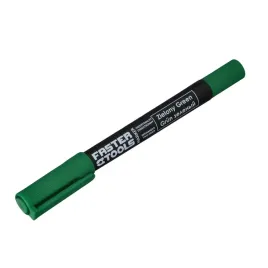 faster-tools-marker-niezmywalny-zielony-dwustronny-okragly