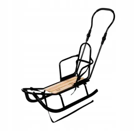 metalowe-sanki-z-oparciem-spiworek-zielony-polar