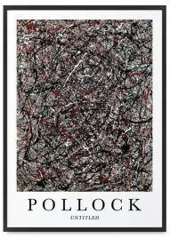 plakat-jackson-pollock-abstrakcja-50x70-cm-w-czarnej-ramie