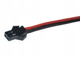 gniazdo-ksf02-2-piny-1x2-r25mm-z-przewodem-kpl-5szt