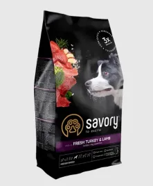 savory-adult-medium-fresh-turkey-lamb-indyk-jagniecina-12kg