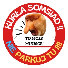 naklejki-trudnozrywalne-karny-karniak-7cm-x100-janusz-malpa-nosacz-na-auto