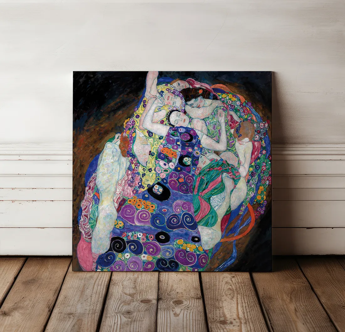 obraz-na-plotnie-gustav-klimt-obrazy-100x100-cm-stan-nowy