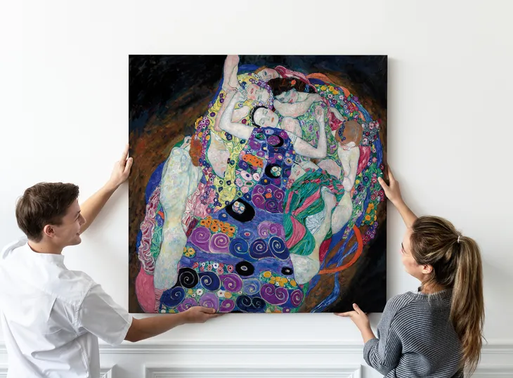 obraz-na-plotnie-gustav-klimt-obrazy-100x100-cm-szerokosc-produktu-100-cm