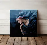 obraz-na-plotnie-abstrakcja-kobieta-100x100-cm-stan-nowy