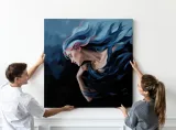 obraz-na-plotnie-abstrakcja-kobieta-100x100-cm-wysokosc-produktu-100-cm