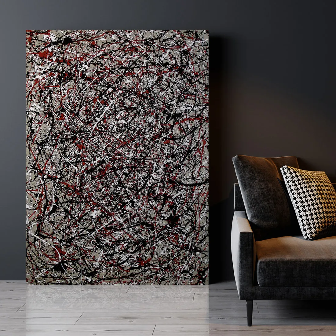 obraz-na-plotnie-pollock-abstrakcja-80x120-cm
