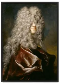 plakat-portret-wlosy-loki-40x50-cm-w-czarnej-ramie
