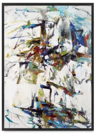 plakat-obraz-jasna-abstrakcja-40x50-cm-w-czarnej-ramie