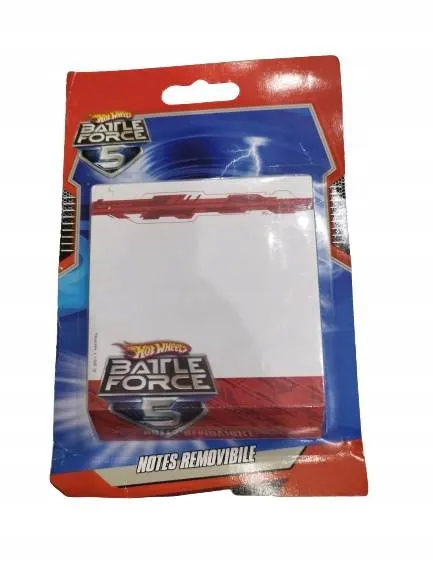 notes-karteczki-battle-force-5-hot-wheels-t111