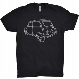 mini-cooper-koszulka-motoryzacja-minimalizm-art