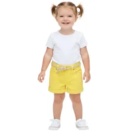spodenki-dziewczece-mayoral-krotkie-bawelniane-z-paskiem-zolte