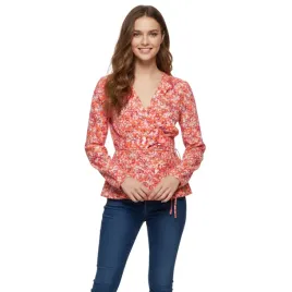 bluzka-damska-tommy-hilfiger-elonora-wrap-w-kwiaty-wiazana-pomaranczowa