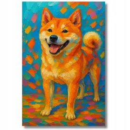 piekny-obraz-shiba-inu-na-plotnie-50x70-impasto-kolorowa-impresja-prezent