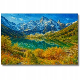 piekny-obraz-tatry-morskie-oko-impasto-na-plotnie-druk-uv-prezent-40x50