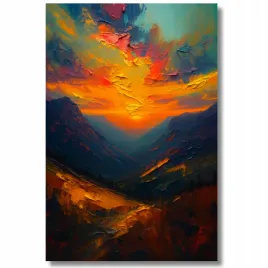 sliczny-obraz-zachod-slonca-w-gorach-na-plotnie-40x50-impasto-prezent