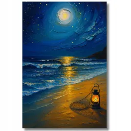 sliczny-obraz-nocne-morze-i-ksiezyc-lampa-na-plotnie-50x70-impasto-prezent