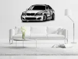 samochod-na-sciane-bmw-e60-3d-front-dekoracja-scienna-obraz-auto-premium-material-wykonania-plyta-hdf