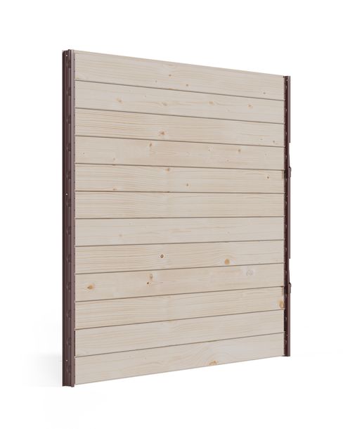Zestaw ruchome deseczki 100cm WOODINO shutters 12 desek + CZARNY system 109