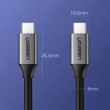kabel-ugreen-usb-typ-c-usb-typ-c-15-m-czarny-kod-producenta-50751