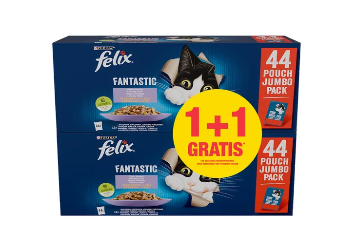 Felix w galaretce MIX MIĘSNY saszetka 2x(44x85g)
