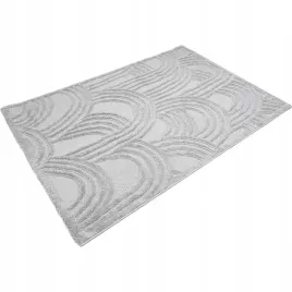dywan-chodnik-pokojowy-do-sypialni-60x100cm-dwupoziomowy-szary-modny-3d