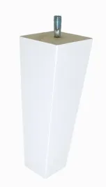noga-bukowa-15-cm-trapez-bialy-lakier-montaz-sruba-m8
