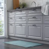 ikea-sortso-dywan-plaskotkany-jasnoniebieski-55x85-wzor-jednobarwny