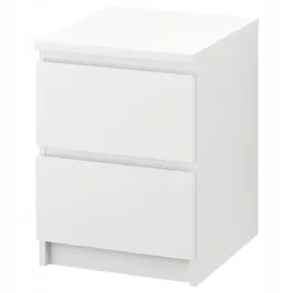 komoda-malm-2-szuflady-bialy-kolor-40x55-cm