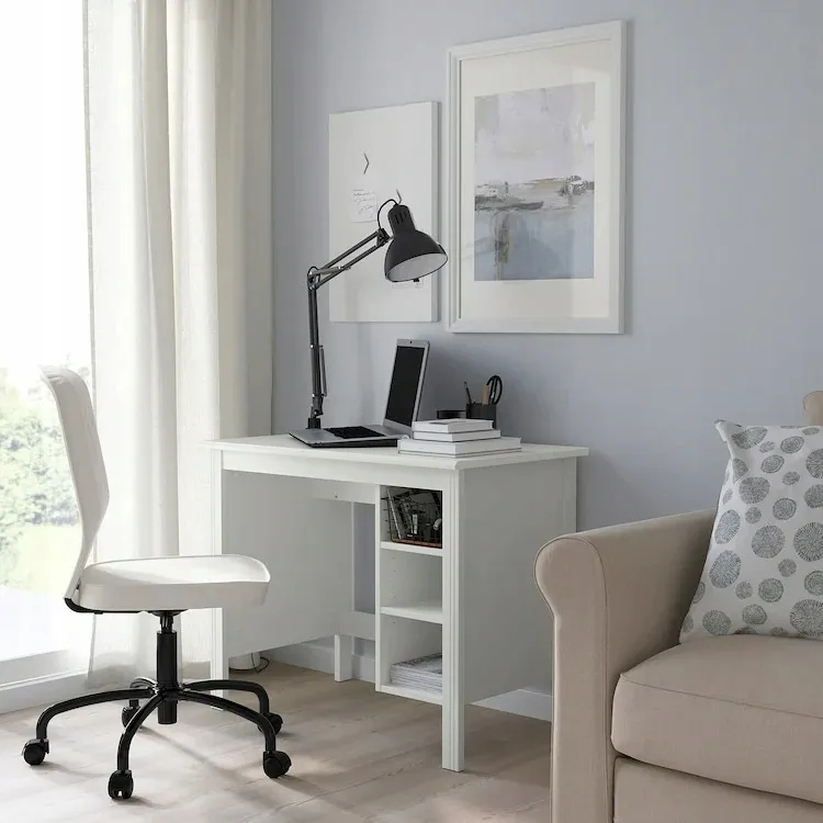 ikea-brusali-biurko-biale-90x52-cm