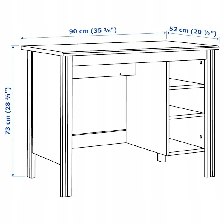 ikea-brusali-biurko-biale-90x52-cm