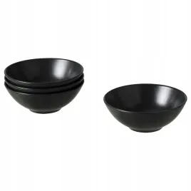 zestaw-misek-16-cm-gleboka-ciemnoszare-matowe-4-szt-kamionka-ikea-fargklar