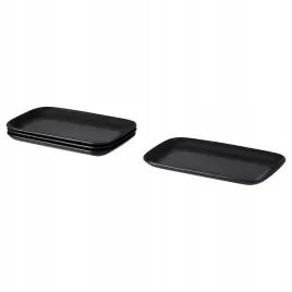 ikea-fargklar-talerz-ciemny-szary-mat-30x18cm-4szt