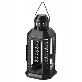 lampion-na-swiece-latarenka-ikea-czarny-22-cm