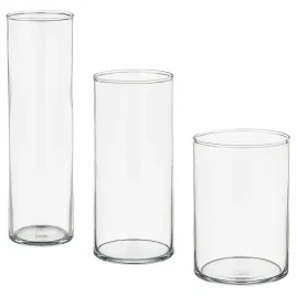 ikea-cylinder-wazon-szklany-zestaw-3-szt