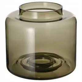 wazon-szklo-zielono-brazowe-16-cm-konstfull