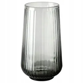 ikea-gradvis-wazon-szklany-szary-19-cm