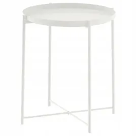 ikea-gladom-stolik-z-taca-bialy-45x53-cm