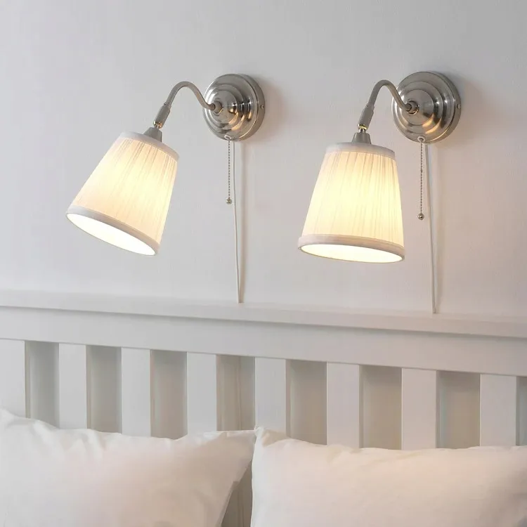 ikea-arstid-lampa-scienna-niklowana-biala-stan-nowy
