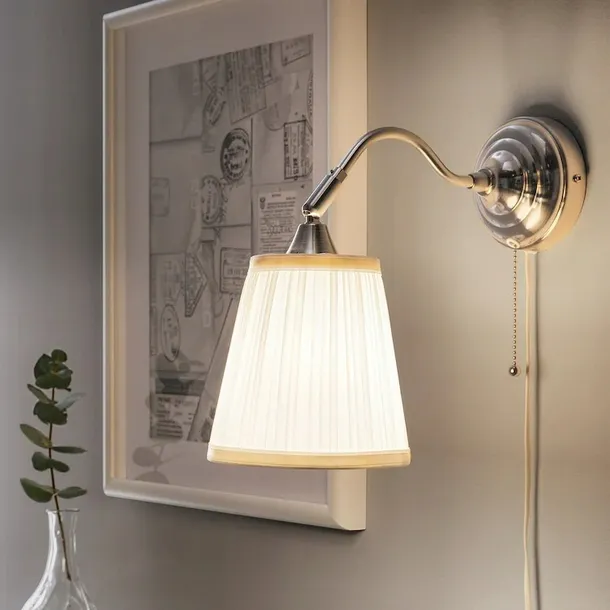ikea-arstid-lampa-scienna-niklowana-biala-dlugosc-wysokosc-24-cm