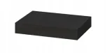 polka-scienna-czarny-braz-30x26-cm