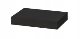 polka-scienna-czarny-braz-30x26-cm